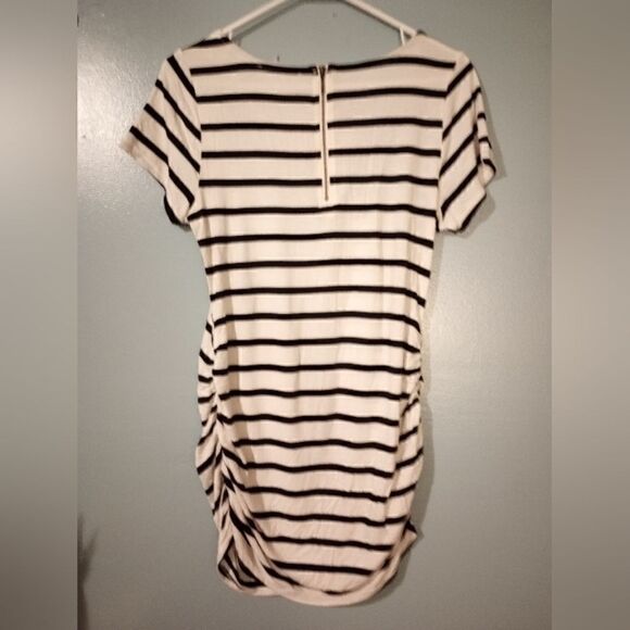Jessica Simpson striped embroidered maternity top - Picture 2 of 8